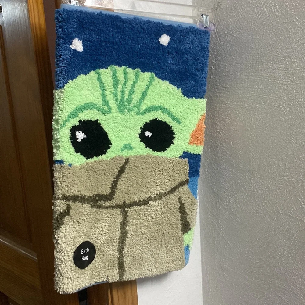 Grogu rug 20x30”+hot wheels Grogu+Pop Funko Grogu the child 379